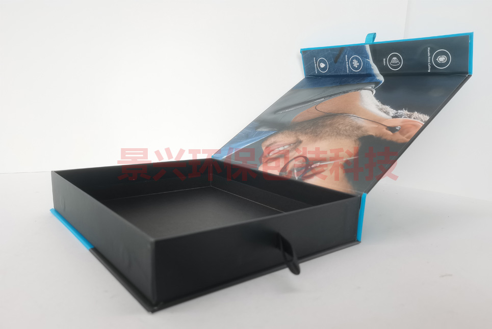 BROOKSTONE-無(wú)線藍(lán)牙耳機(jī)翻蓋盒包裝印刷